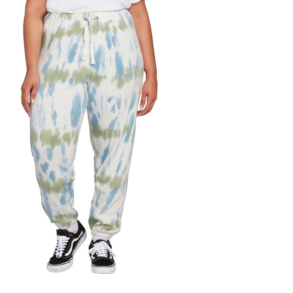 VOLCOM Stone Fleece Tie Dye Jogger Sweat Pants